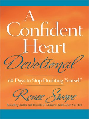 cover image of A Confident Heart Devotional